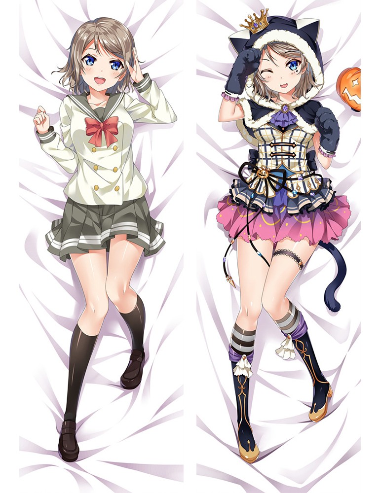 Love Live! You Watanabe Anime Dakimakura Pillow Cover