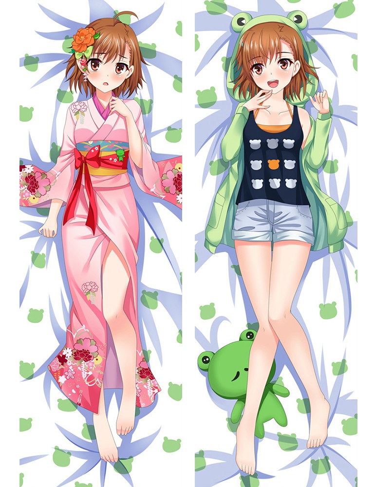 A Certain Scientific Railgun Mikoto Misaka Anime Dakimakura Pillow Cover