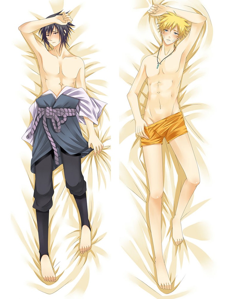 NARUTO Uzumaki Naruto Uchiha Sasuke Anime Dakimakura Pillow Cover