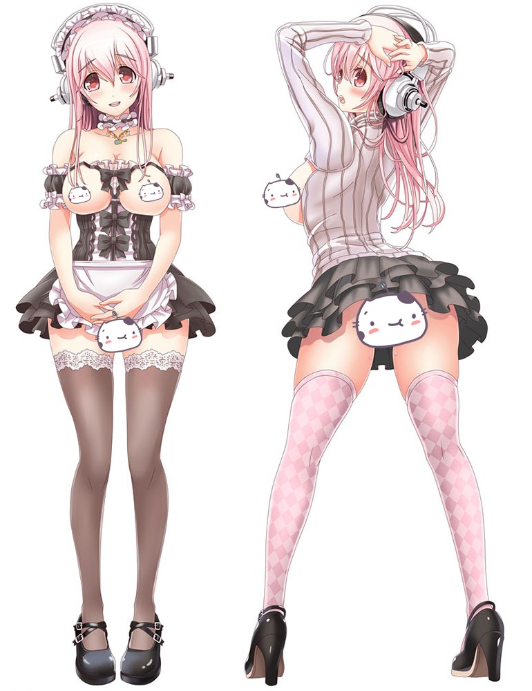 Super Sonico Anime Dakimakura Pillow Cover