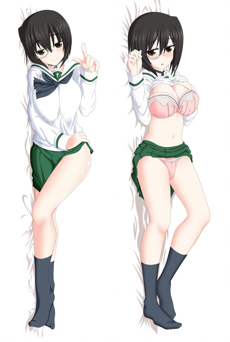 Girls und Panzer Momo Kawashima Anime Dakimakura Pillow Cover