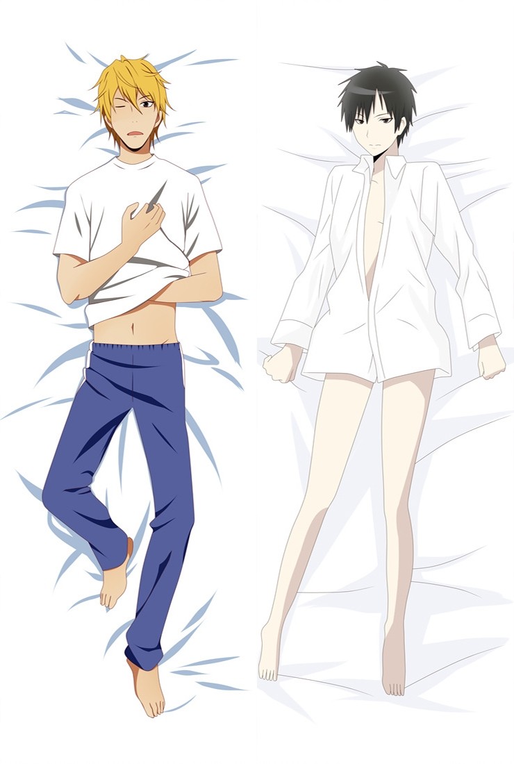 DuRaRaRa!! Shizuo Heiwajima Mayori Orihara Anime Dakimakura Pillow Cover