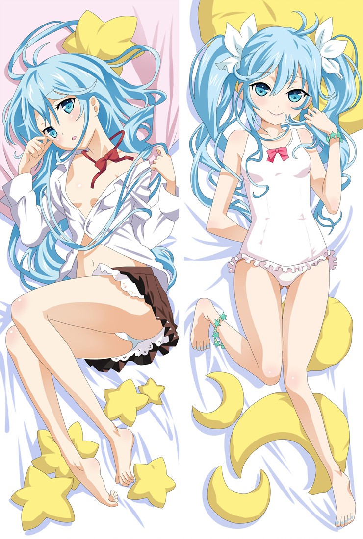 Ground Control to Psychoelectric Girl Erio Touwa Anime Dakimakura Pillow Cover 