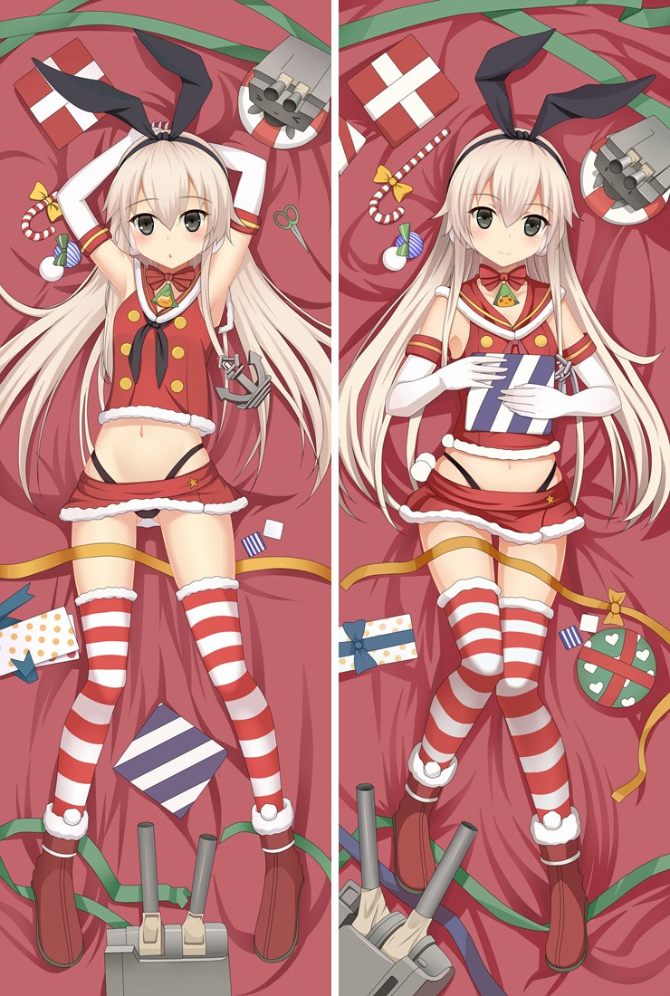Kantai Collection Shimakaze Anime Dakimakura Pillow Cover 