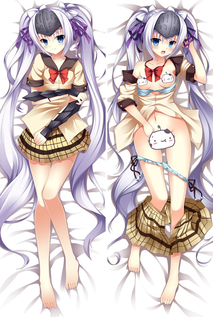 Is This a Zombie? Eucliwood Hellscythe Anime Dakimakura Pillow Cover