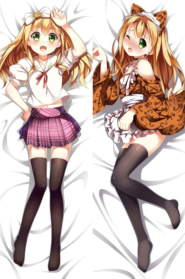 The "Hentai" Prince and the Stony Cat Azuki Azusa Anime Dakimakura Pillow Cover 