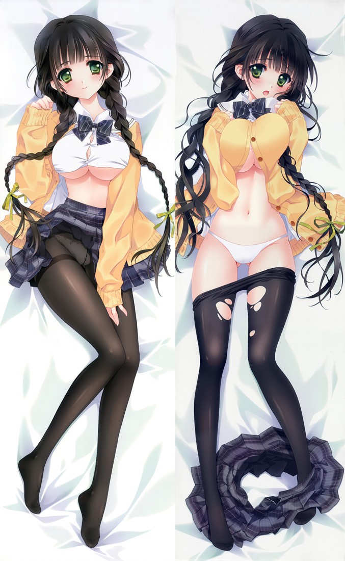 Galgame Anime Dakimakura Pillow Cover 