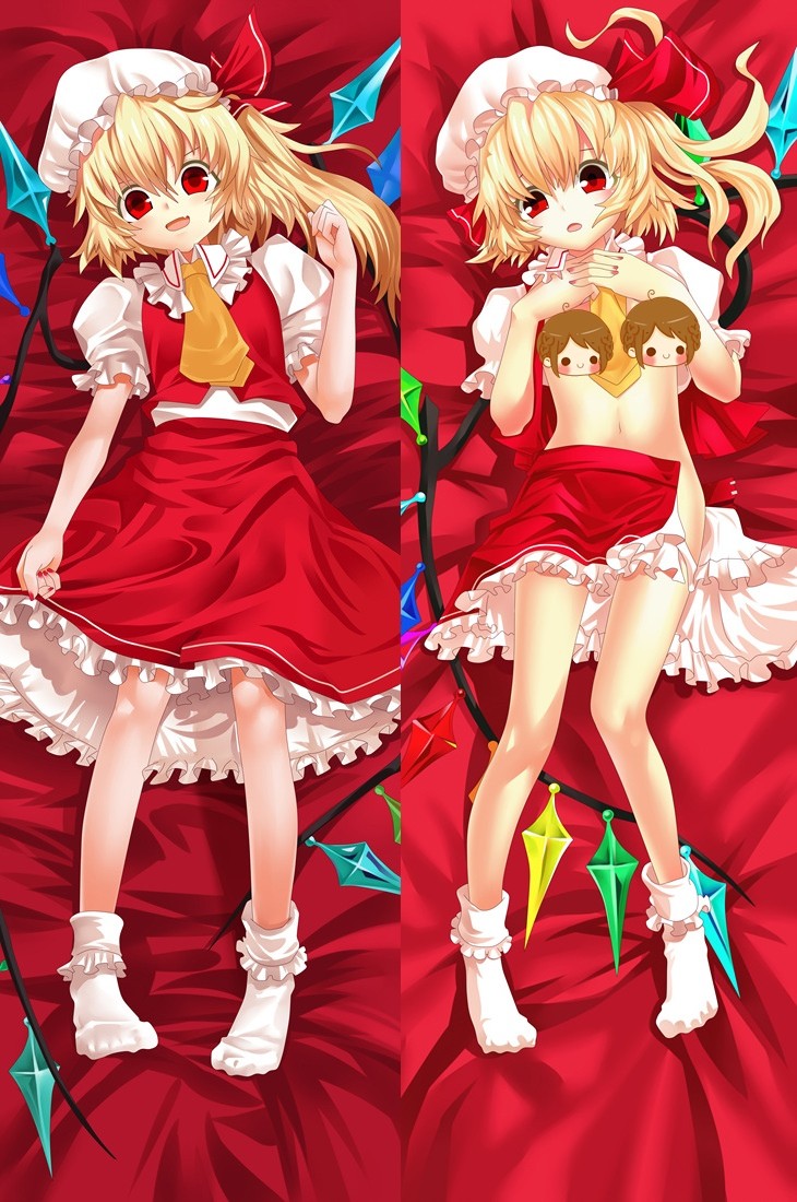 Touhou Project Flandre Scarlet Anime Dakimakura Pillow Cover