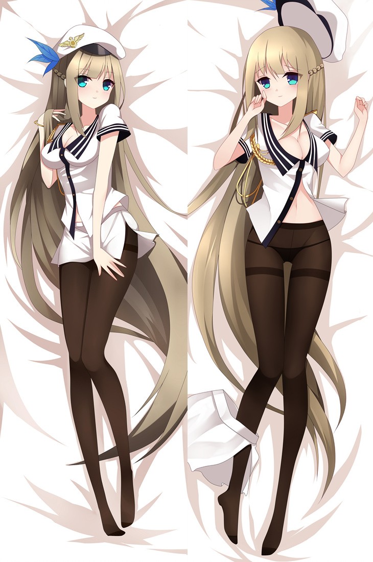 Warship Girls Lexington Anime Dakimakura Pillow Cover