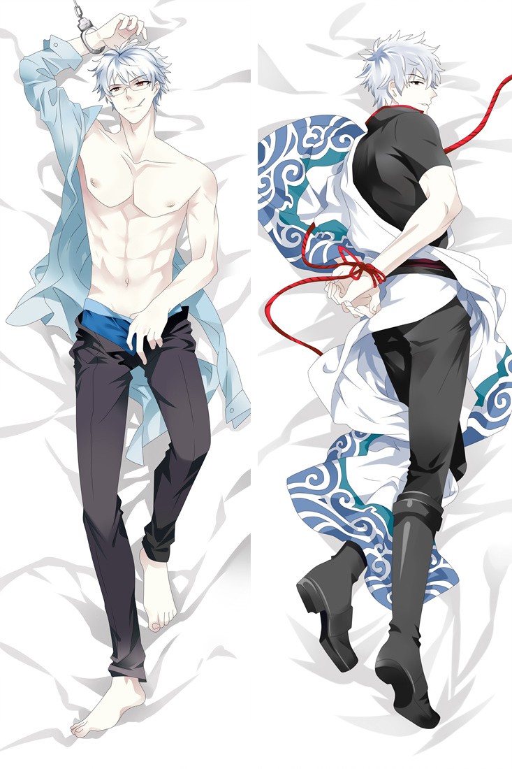 Gin Tama Gintoki Sakata Anime Dakimakura Pillow Cover