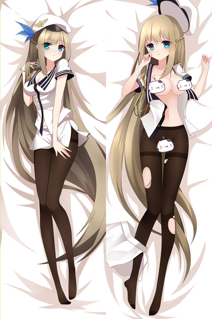 Warship Girls Lexington Anime Dakimakura Pillow Cover