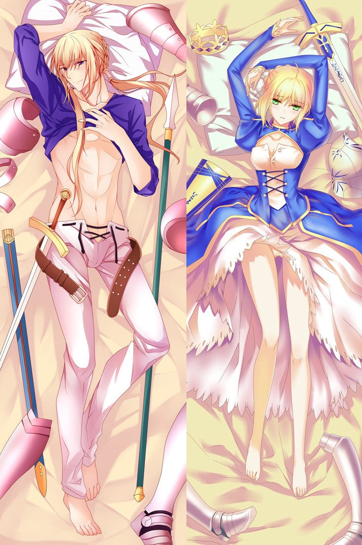Fate/stay night Saber Anime Dakimakura Pillow Cover
