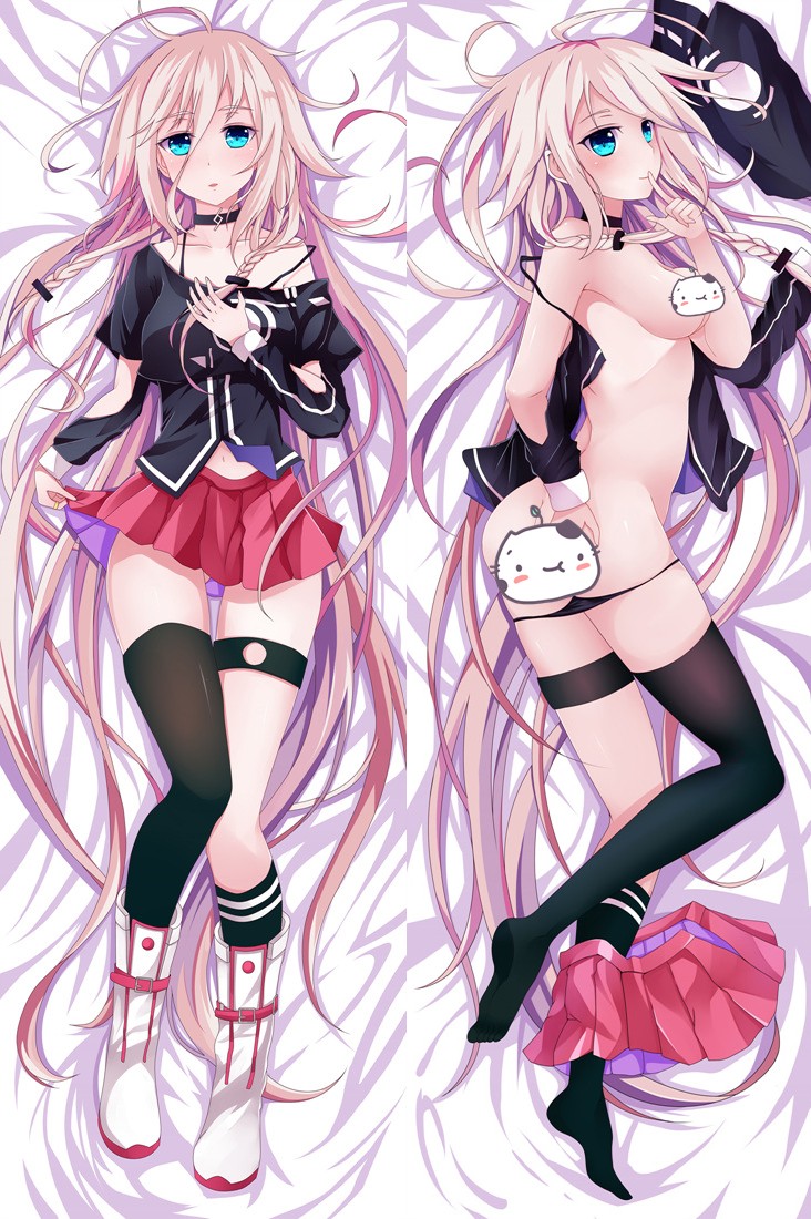 VOCALOID3 Library IA ROCKS Anime Dakimakura Pillow Cover