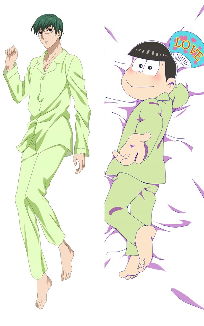 Mr.Osomatsu Anime Dakimakura Pillow Cover