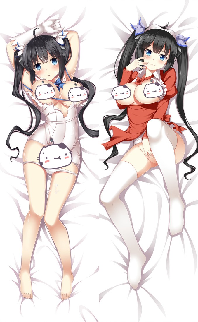 Is It Wrong to Try to Pick Up Girls in a Dungeon Hestia Anime Dakimakura Pillow Cover