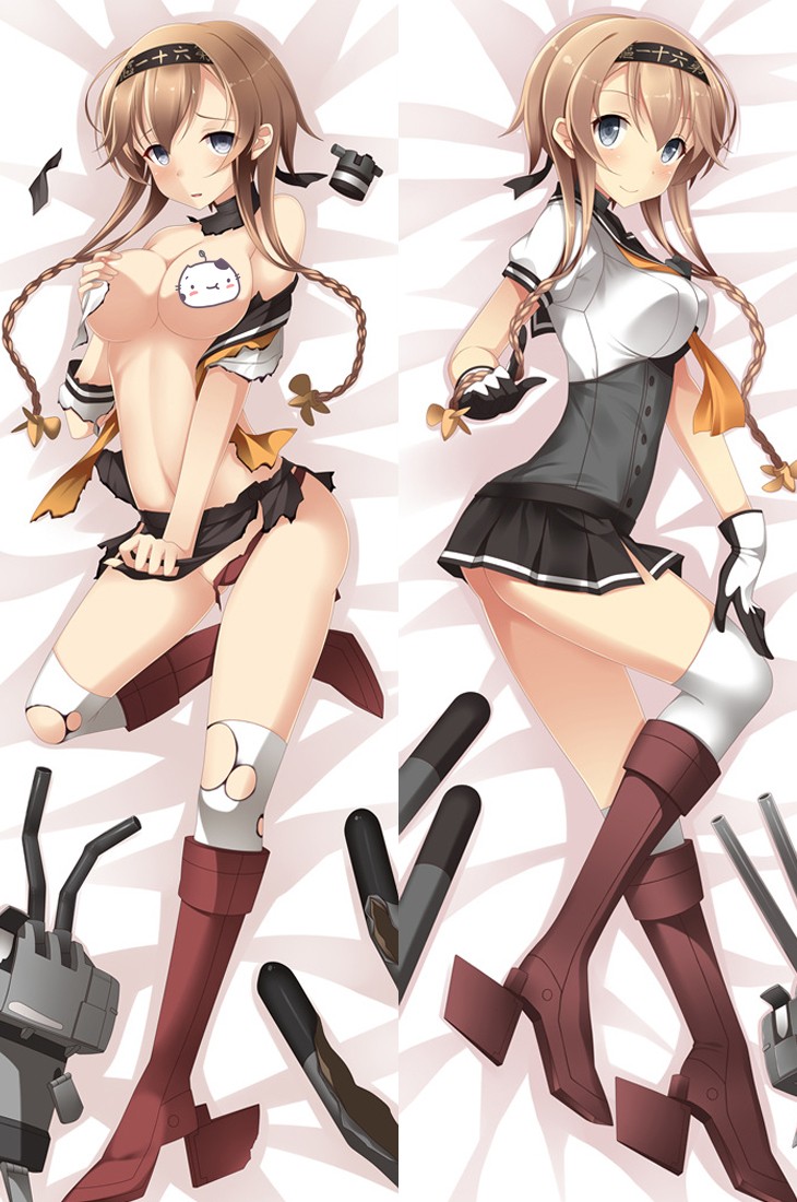 Kantai Collection Teruzuki Anime Dakimakura Pillow Cover