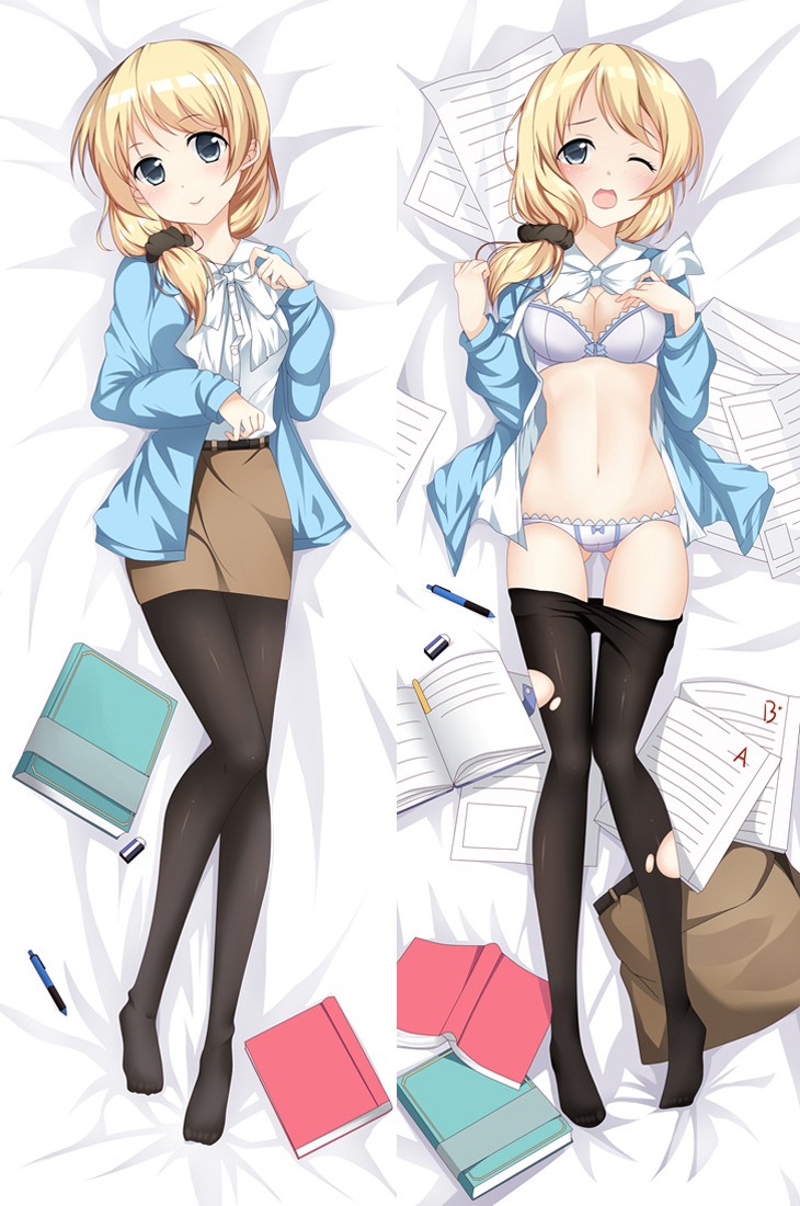 New Horizons Ellen Baker Anime Dakimakura Pillow Cover