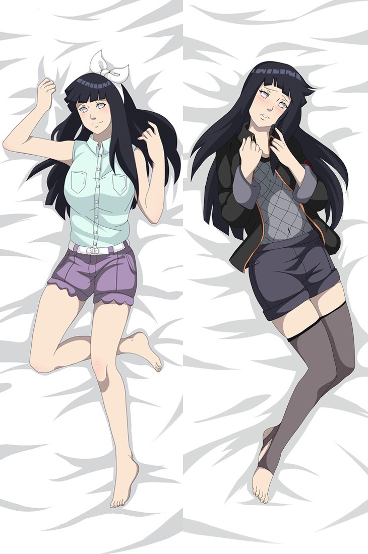 Naruto Uzumaki Hinata Hyuga Anime Dakimakura Pillow Cover