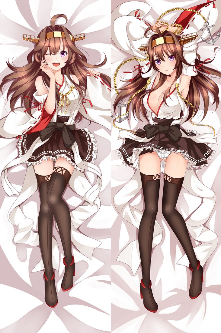 Kantai Collection Kongou Anime Dakimakura Pillow Cover