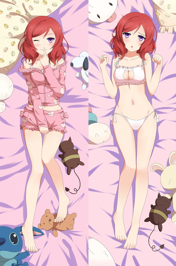 Love Live! Maki Nishikino Anime Dakimakura Pillow Cover