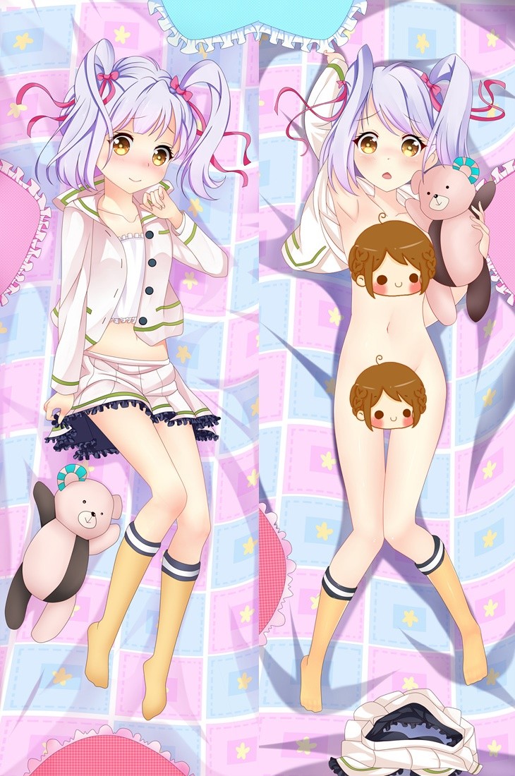 Myriad Colors Phantom World KUMAMAKURA_Kurumi Anime Dakimakura Pillow Cover