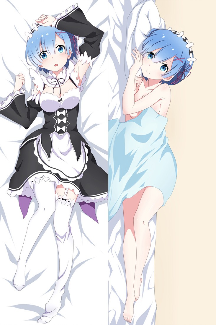 Re:Zero Rem Anime Dakimakura Pillow Cover