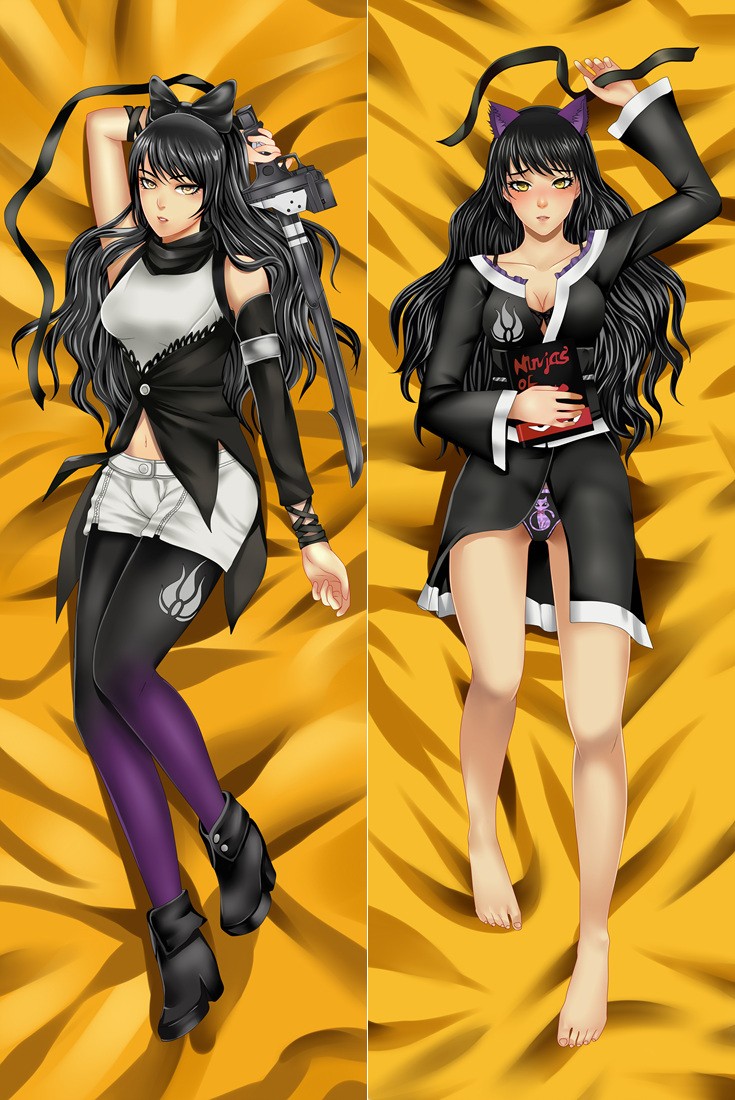 RWBY Blake Belladonna Anime Dakimakura Pillow Cover