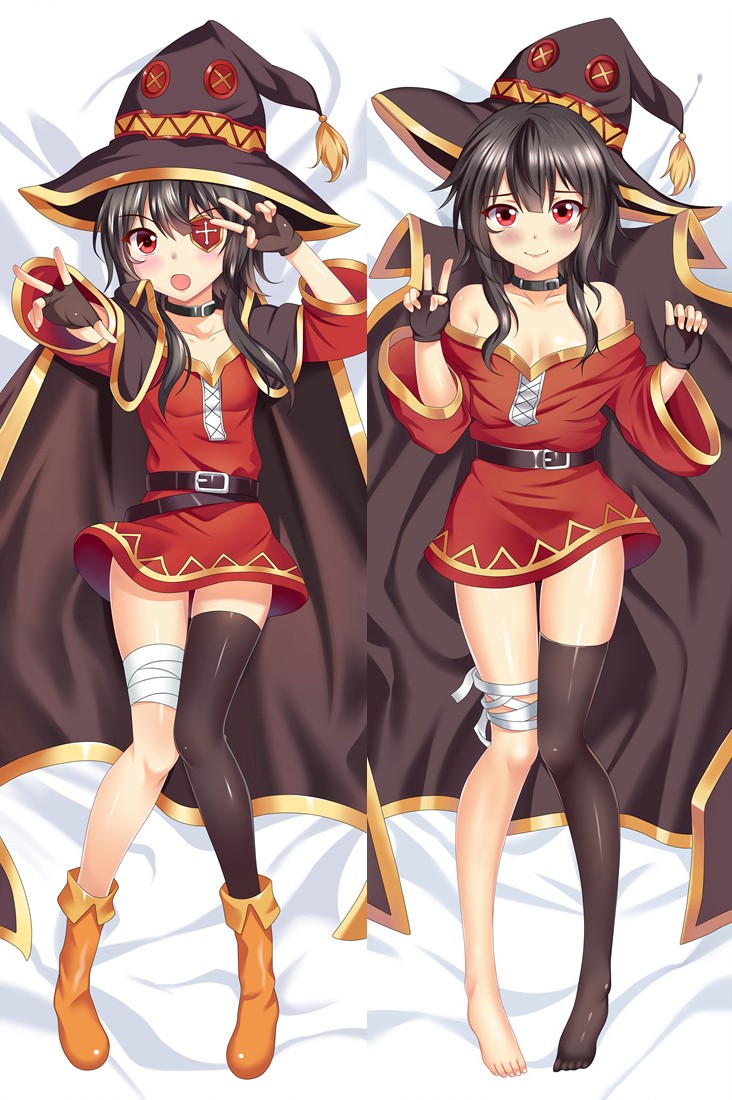 KonoSuba God's Blessing On This Wonderful World Megumin Anime Dakimakura Pillow Cover