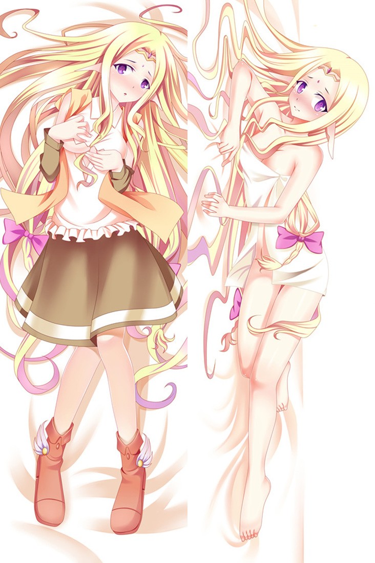 NO GAME NO LIFE Shiro Anime Dakimakura Pillow Cover
