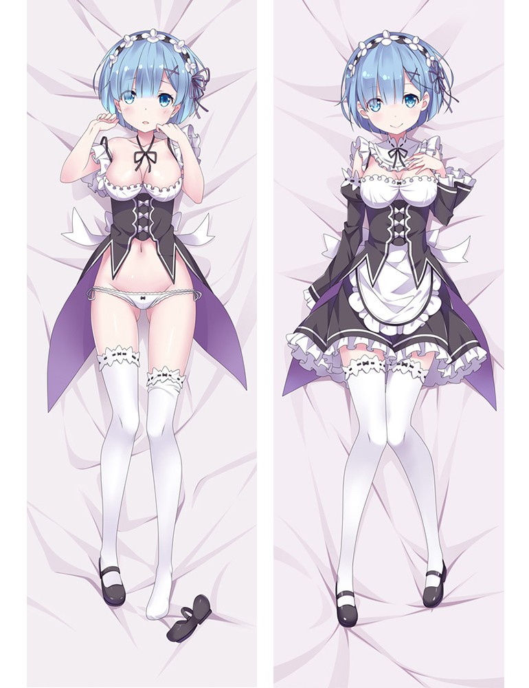 Re:Zero Rem Anime Dakimakura Pillow Cover