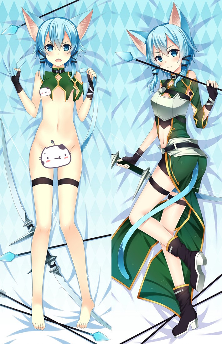 Sword Art Online Shino Anime Dakimakura Pillow Cover