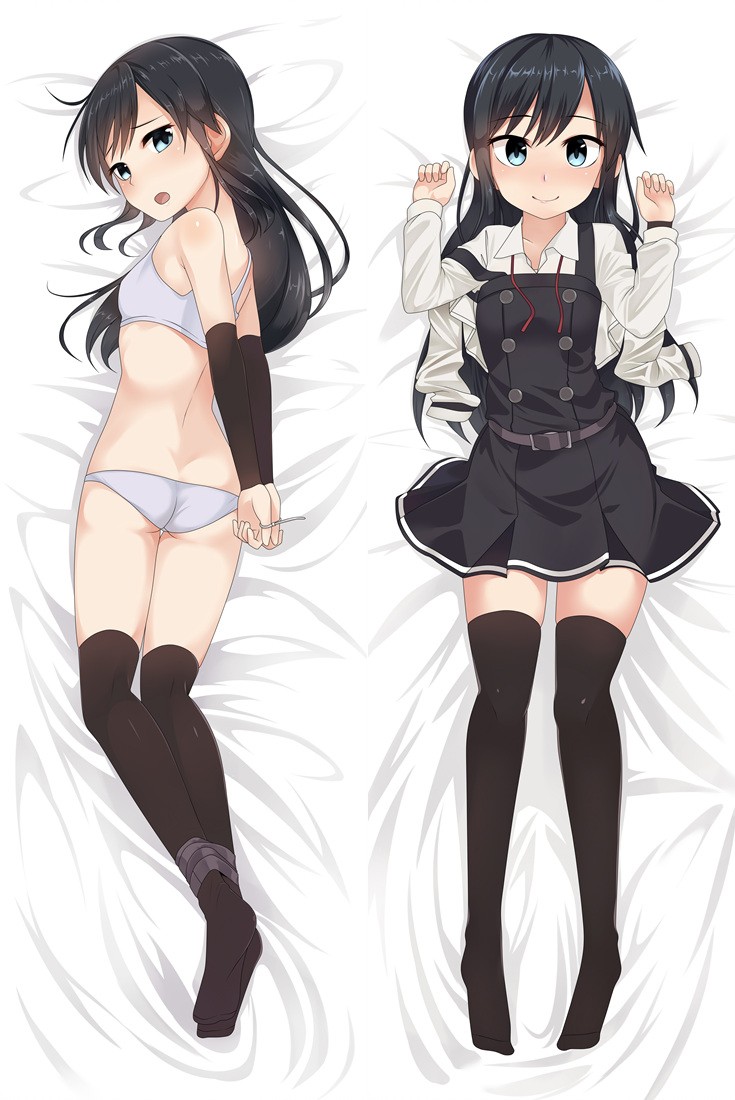 Kantai Collection Asashio Anime Dakimakura Pillow Cover