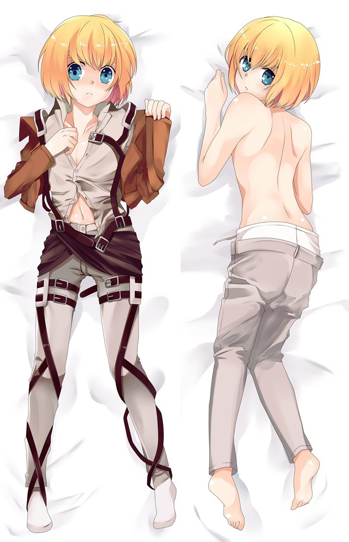 Attack on Titan Armin Arlert Anime Dakimakura Pillow Cover