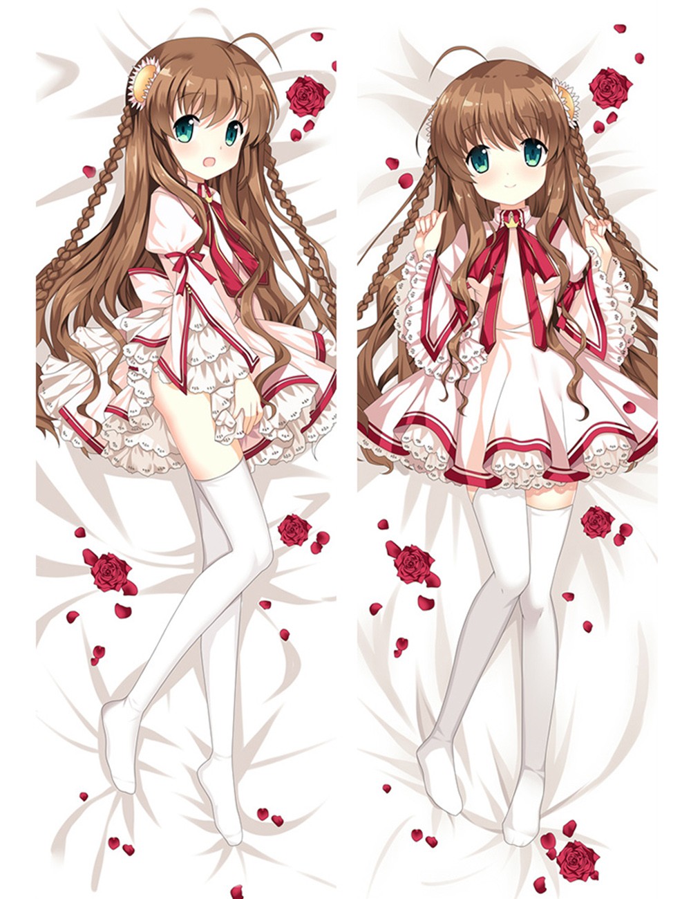 Rewrite Kanbe Kotori Anime Dakimakura  Body Pillow Case