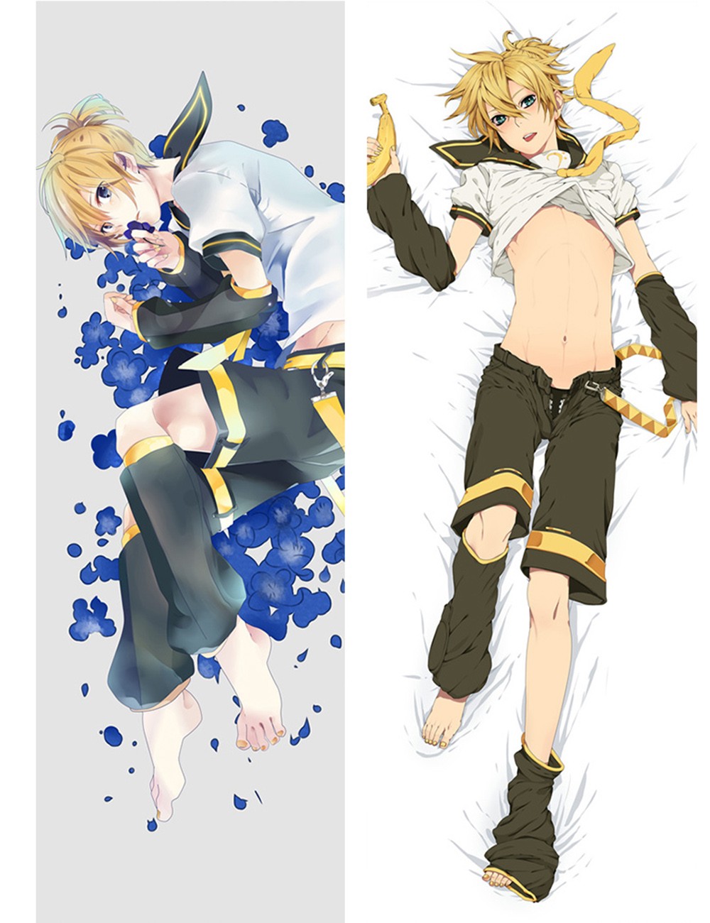 Vocaloid 2 Kagamine Rin/Len Anime Dakimakura Pillow Cover