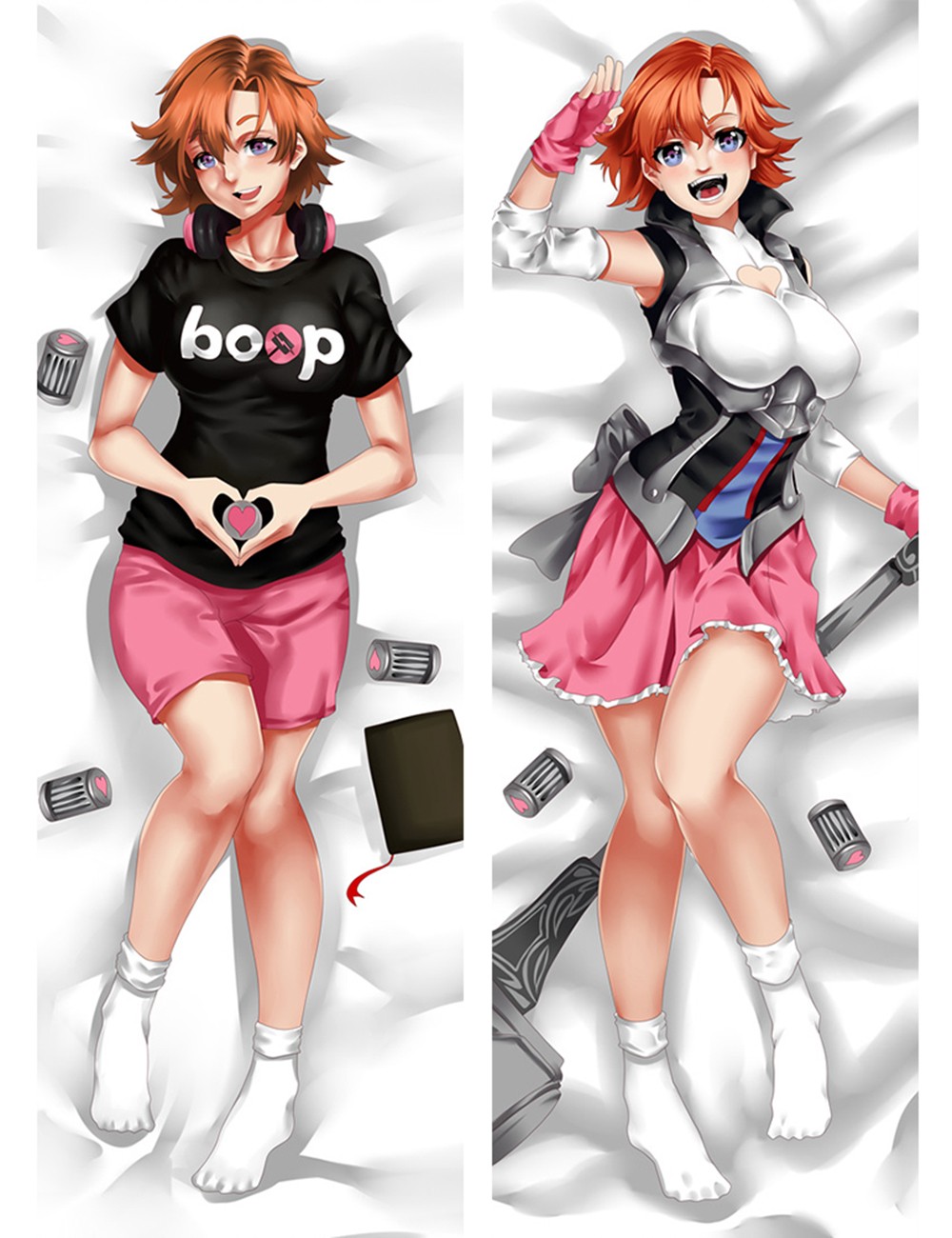 RWBY Nora Valkyrie Anime Dakimakura Pillow Cover