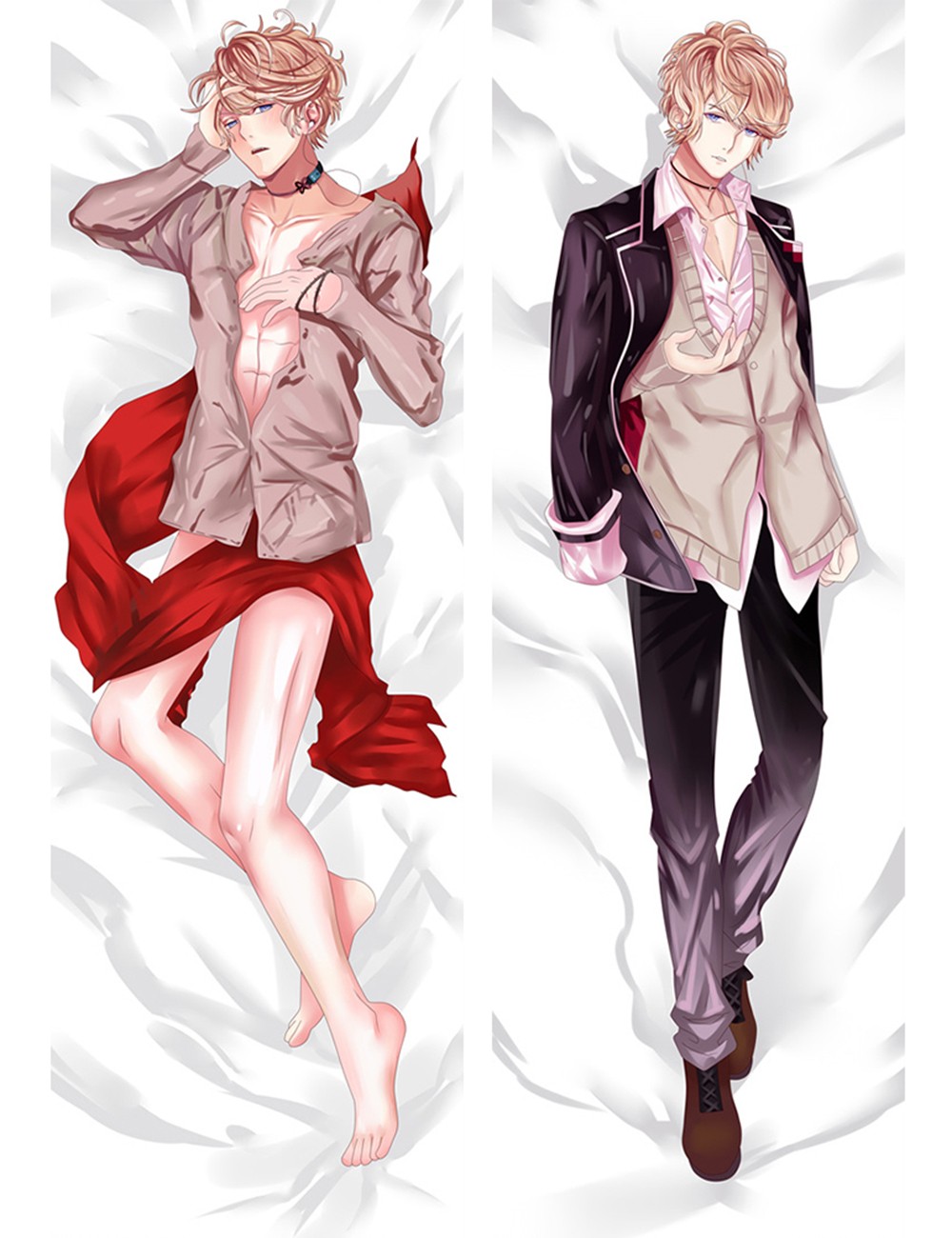 Diabolik Lovers Ayato Sakamaki Kanato Sakamaki Anime Dakimakura Pillow Cover