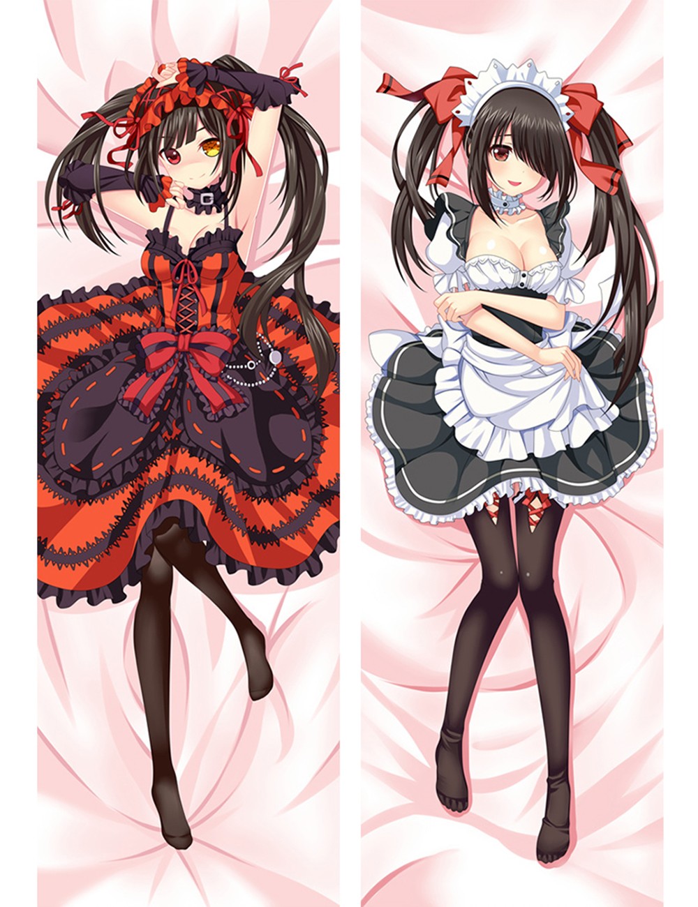 Date A Live Kurumi Tokisaki Anime Dakimakura Pillow Cover