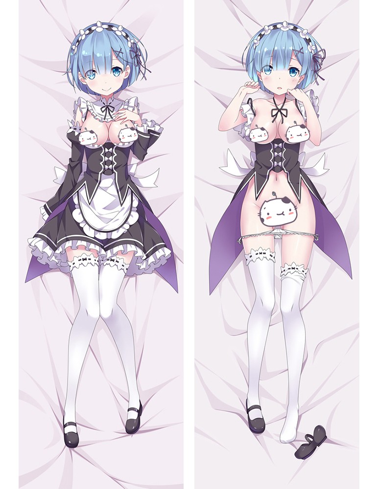 Re:Zero Rem Anime Dakimakura Pillow Cover