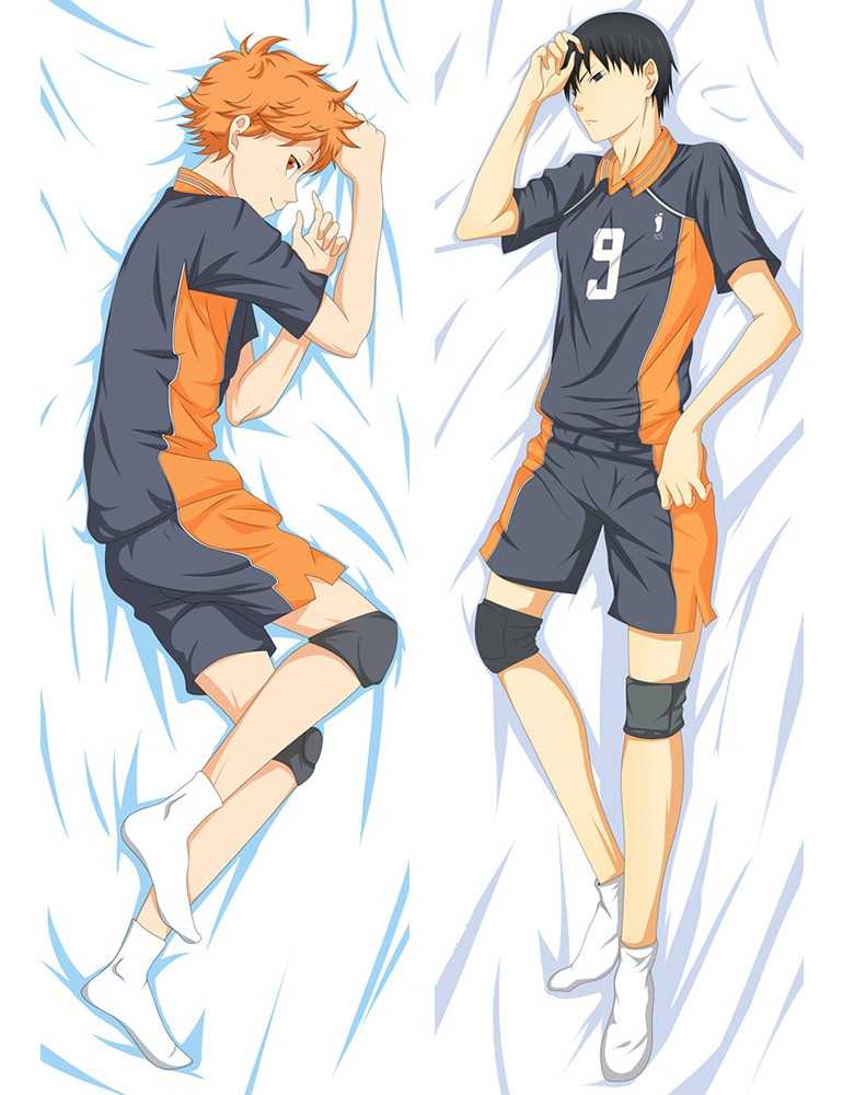 Haikyu!! Karasuno High School MB Shōyō Hinata Tobio Kageyama Anime Dakimakura Pillow Cover