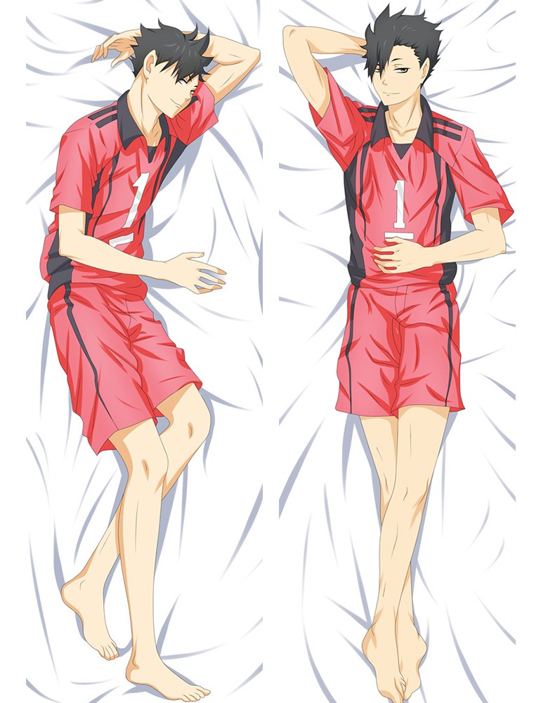 Haikyu!! Nekoma High Tetsurō Kuroo Anime Dakimakura Pillow Cover