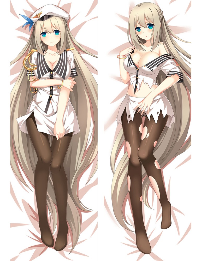 Warship Girls Saratoga Anime Dakimakura Pillow Cover