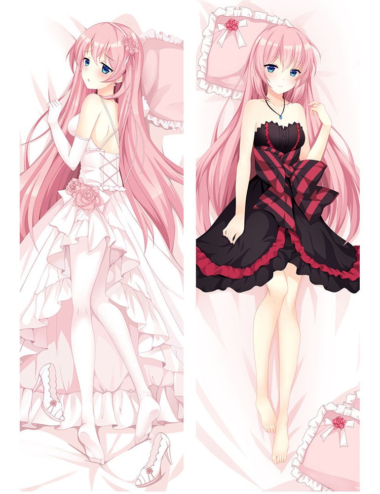 Anime Vocaloid Megurine Luka Dakimakura Hugging Body Pillow Case Cover