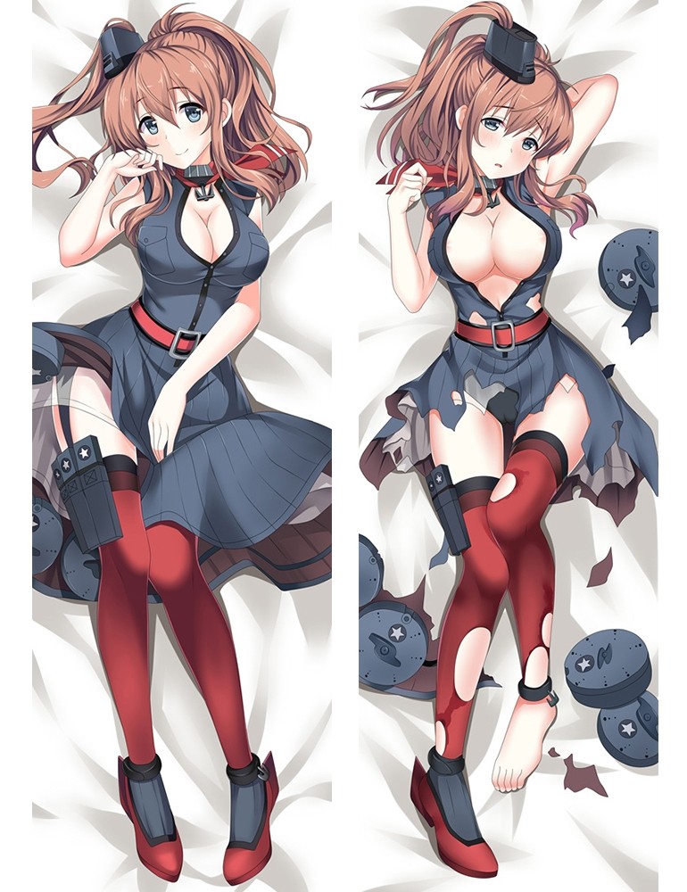 Anime Kantai Collection KanColle Saratoga Dakimakura Hug Body Pillow Case Cover