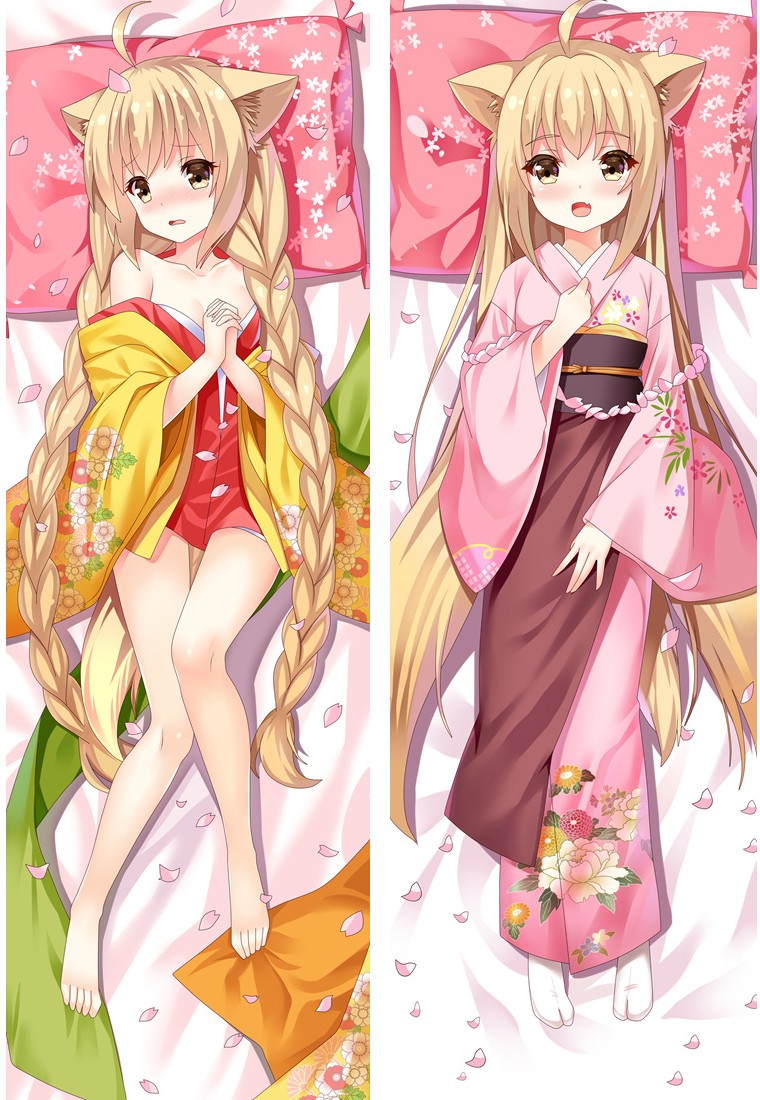 Konohana Kitan Yuzu Anime Dakimakura Pillow Cover