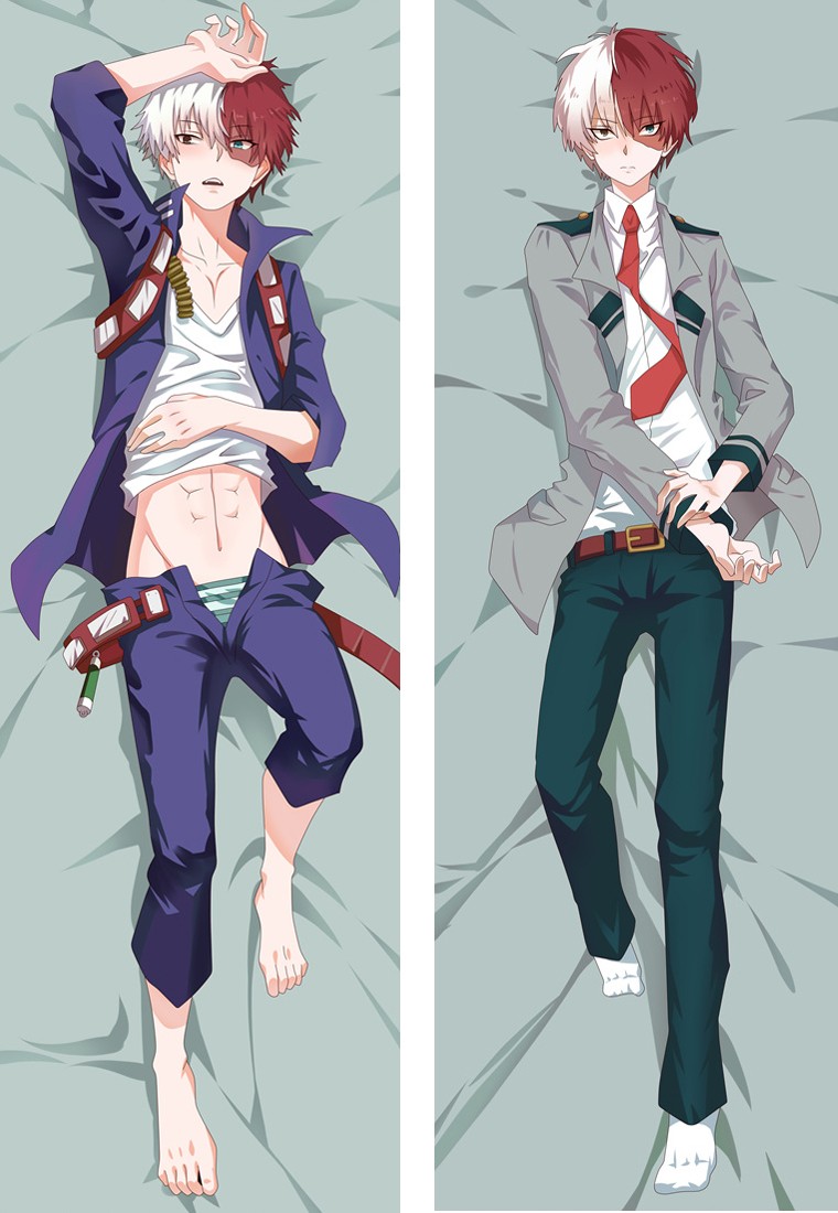 My Hero Academia Todoroki Shoto Anime Dakimakura Pillow Cover