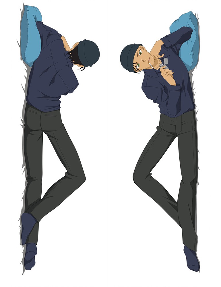 Detective Conan Shuichi Akai Anime Dakimakura Pillow Cover 