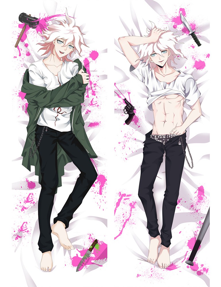 Danganronpa Nagito Komaeda Anime Dakimakura Pillow Cover
