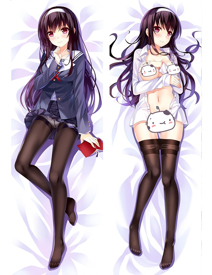 Saekano: How To Raise A Boring Girlfriend Utaha Kasumigaoka Anime Dakimakura Pillow Cover