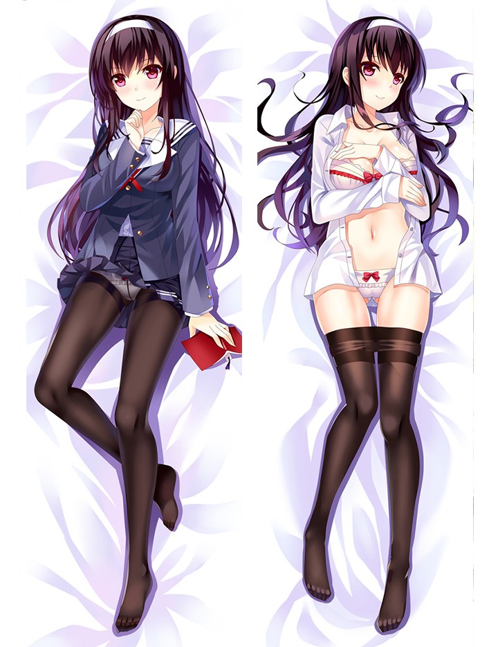 Saekano: How To Raise A Boring Girlfriend Utaha Kasumigaoka Anime Dakimakura Pillow Cover